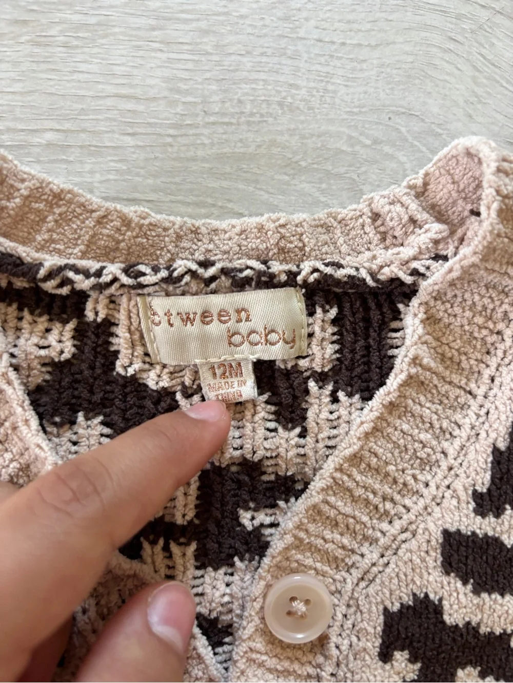 Old Navy Coral Knit Cardigan and Beige Leopard Print Cardigan